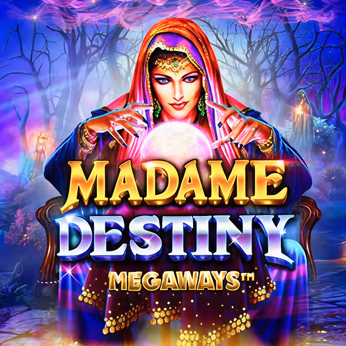 Madame Destiny slot - mystical fortune teller game with free spins and wild symbols